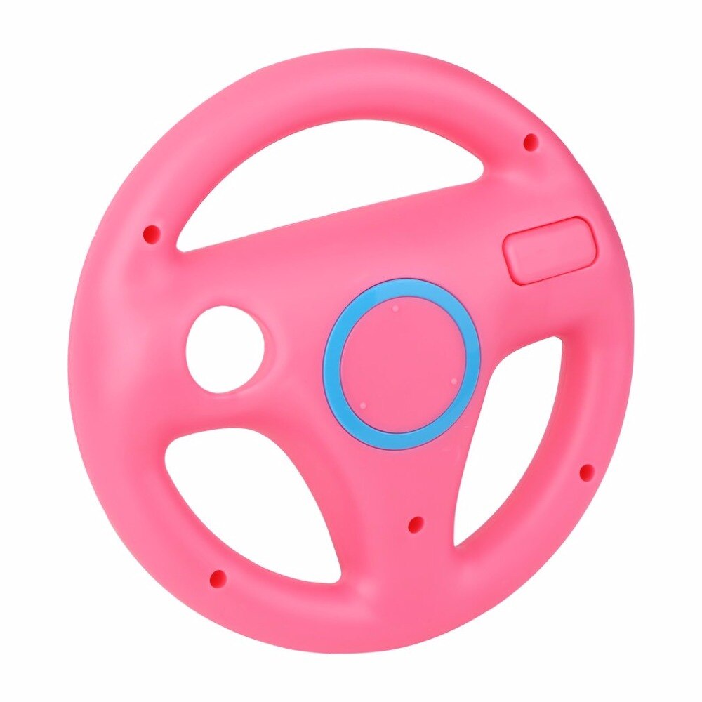 3 kleur Plastic Innovatieve en ergonomlc Game Racing Steering Wheel voor Nintendo Wii Remote Controller