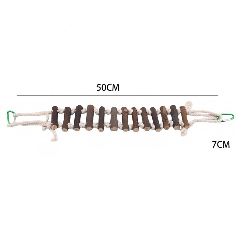 Houten papegaaienspeelgoed, vogelstandaard, speelrek, schommel, houten ring voor vogels, hangend speelgoed met vogelaccessoires, vogelspeelgoed benodigdheden