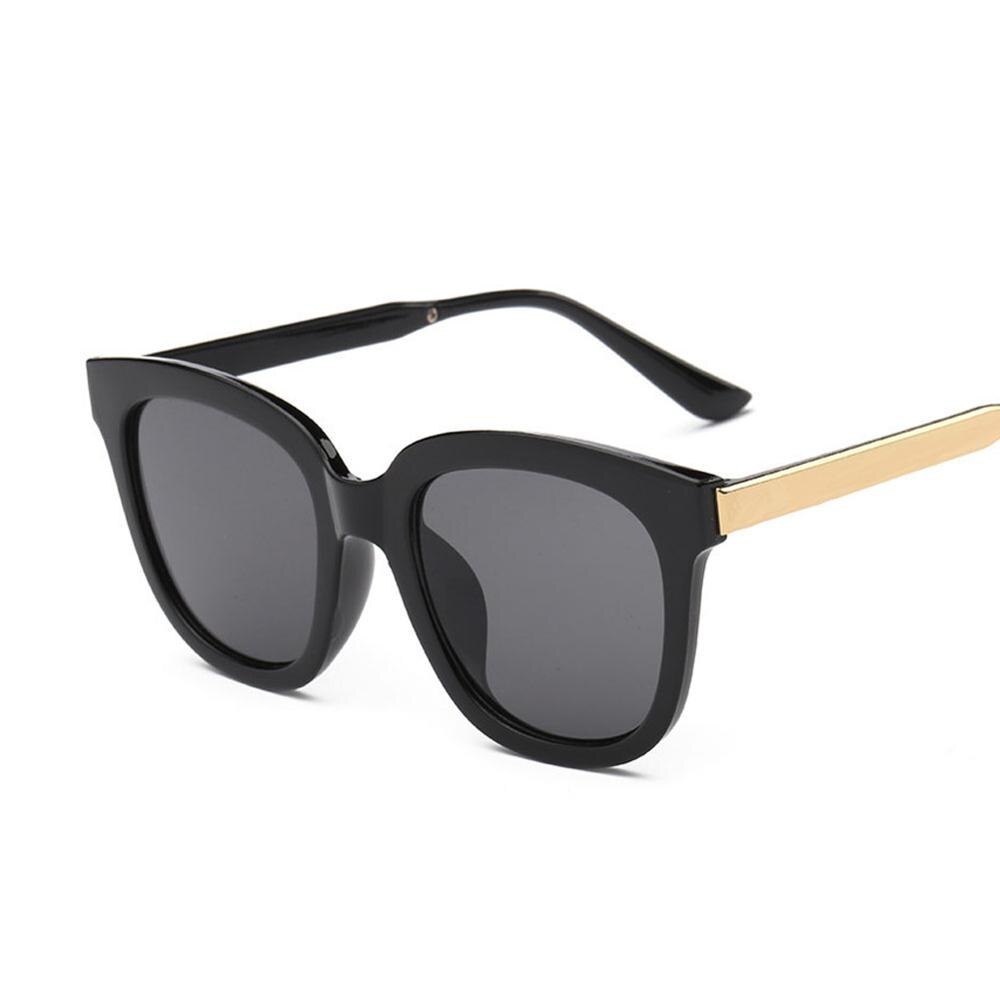 Korean Style Large Frame Square Sunglasses Fashionable Color Reflective Sunglasses: 02