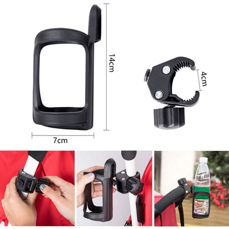 360 ° Rotation vélo vélo porte-bidon guidon montage porte-gobelet boisson
