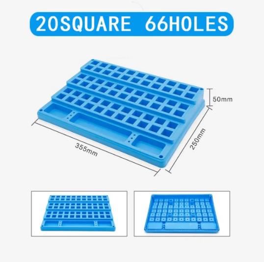 BT40 Tool Holder BT30 BT50 Storage Box Rack Milling Cutter Case Hard Plastic Tool Holder Organizer CNC Machining Center Tools: 23mm