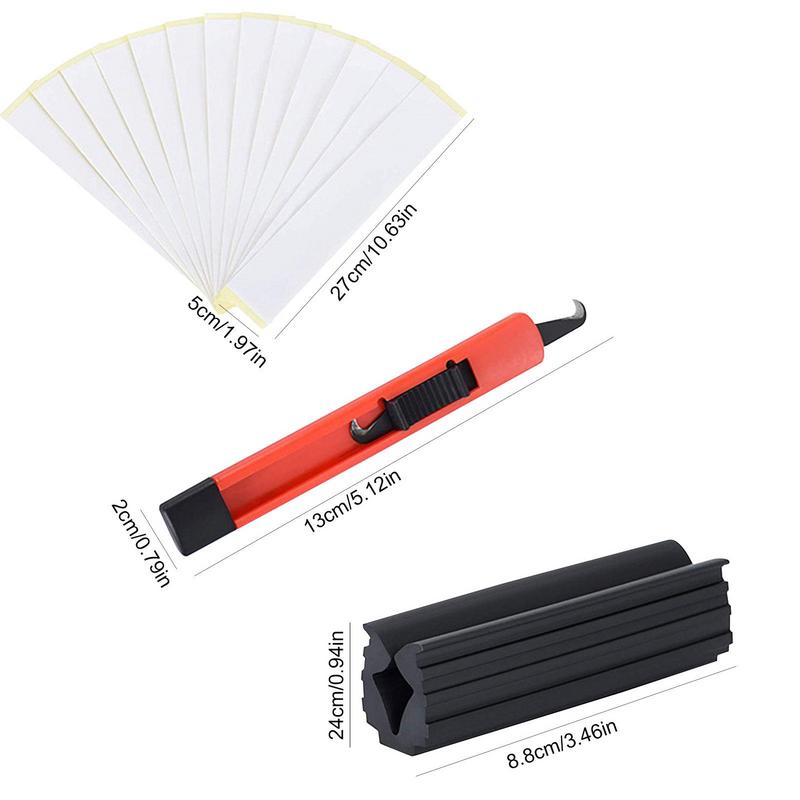 Golf Club Grip Kit Tape Strips Vise Clamp Fixtures Regripping Club Cover Removal Repair Tool Set Replacement