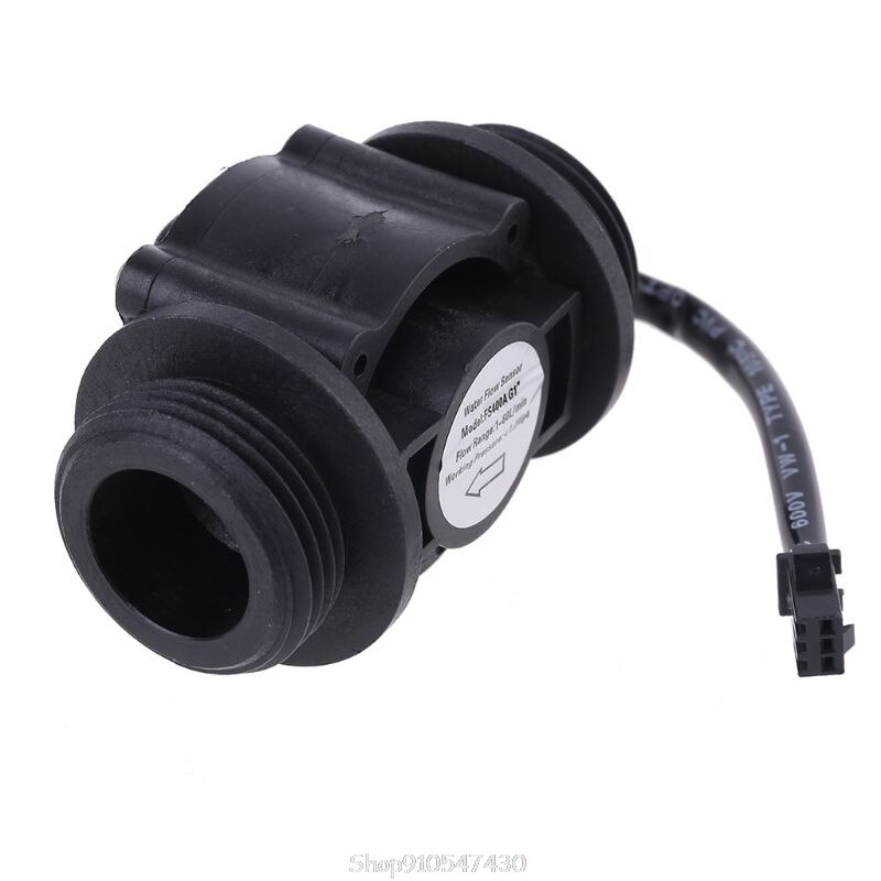 G1\" Water Flow Hall Effect Sensor Switch Flow Meter Flowmeter Counter 1-60L/min N13 20: Default Title