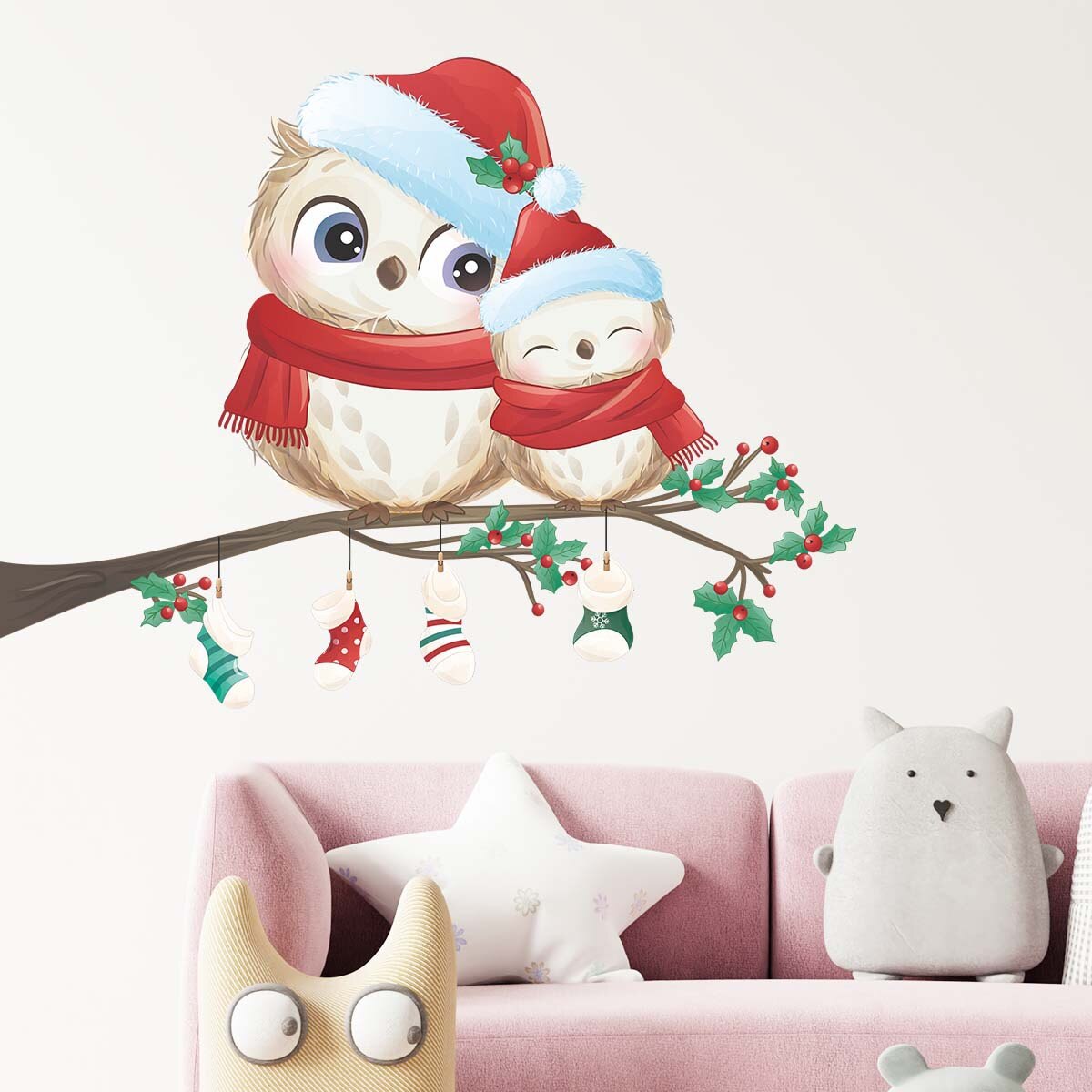 Kerstklokken voor decoratie - glazen feestdecoraties esthetisch