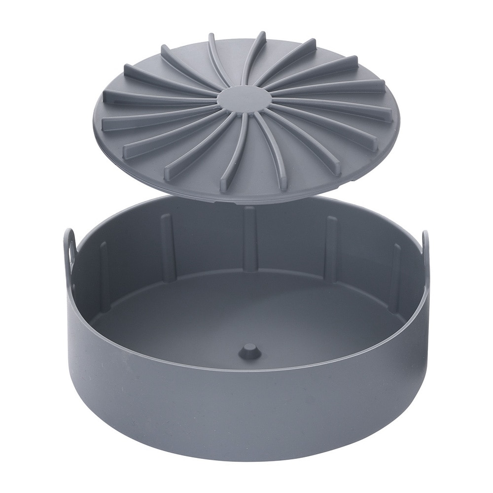 Multifunctional Air Fryer Silicone Pot Air Fryers Oven Tools Kitchen Utensils Bread Fried Chicken Pizza Tray Kitchen Accessories