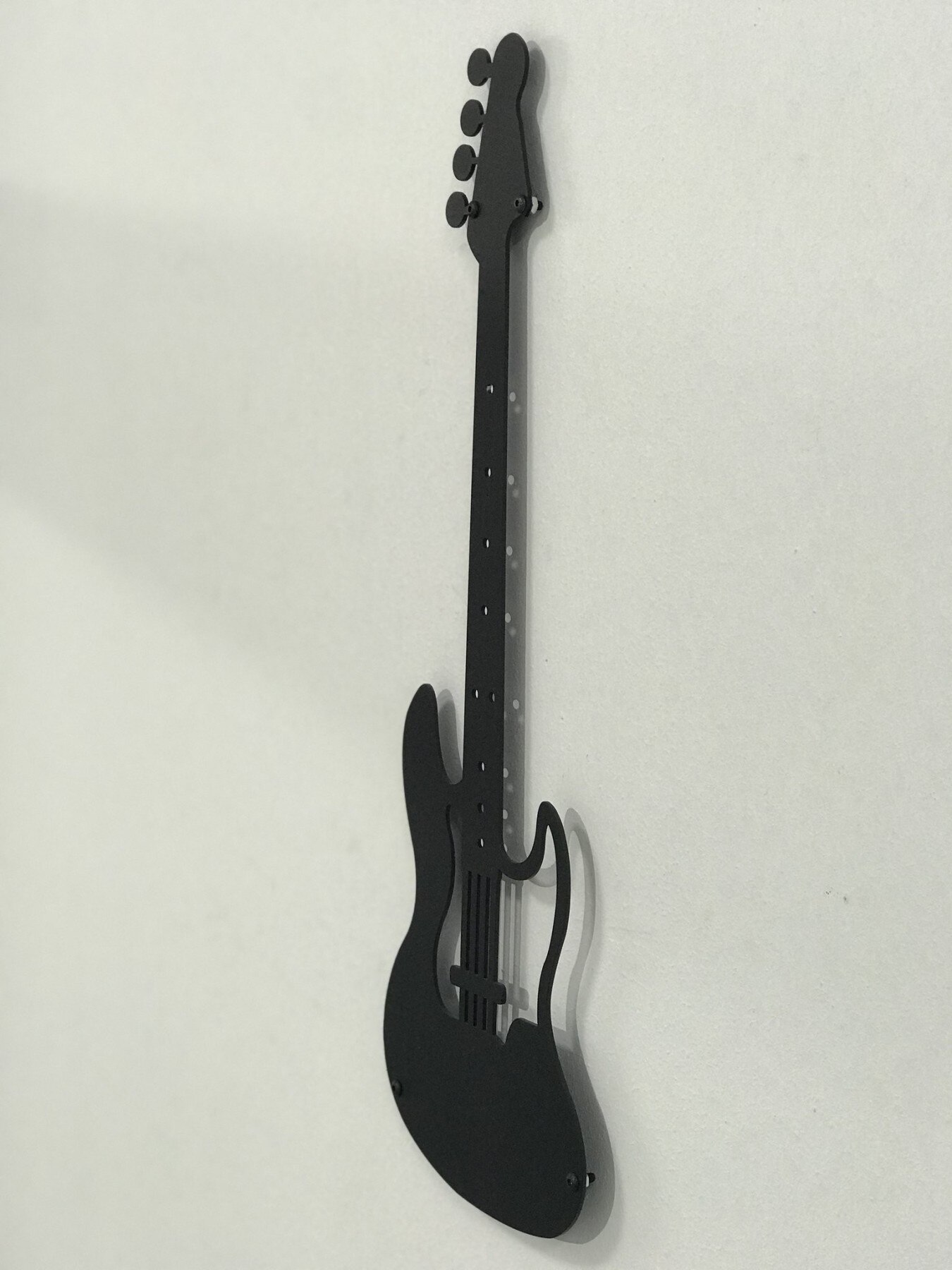 Guitarra elétrica mesa de metal moderna parede arte geométrica metal decoração da parede casa escritório e sala estar para casa temática africano