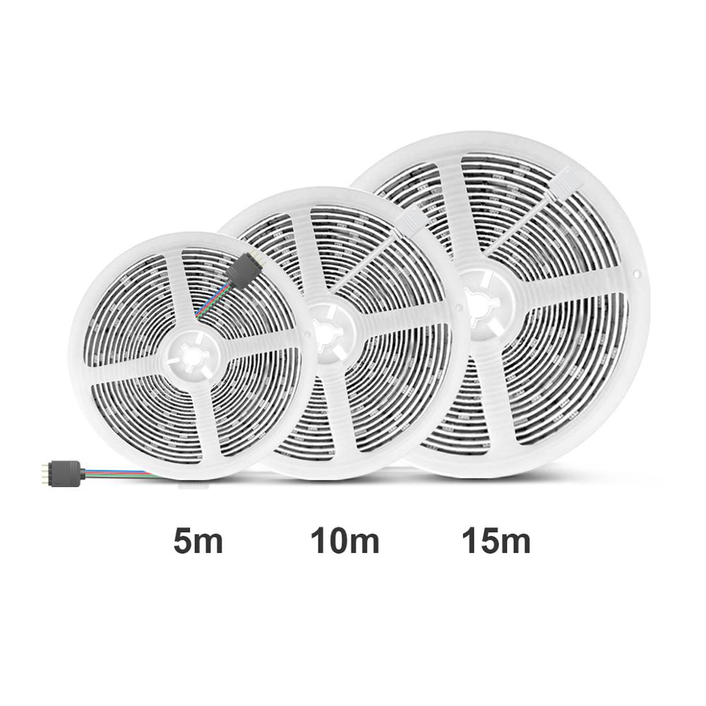 Smart Apple HomeKit Siri Voice Control RGB LED Strip Light WiFi Wireless Lamp Neon Tape LED Room lights Work With Apple Home