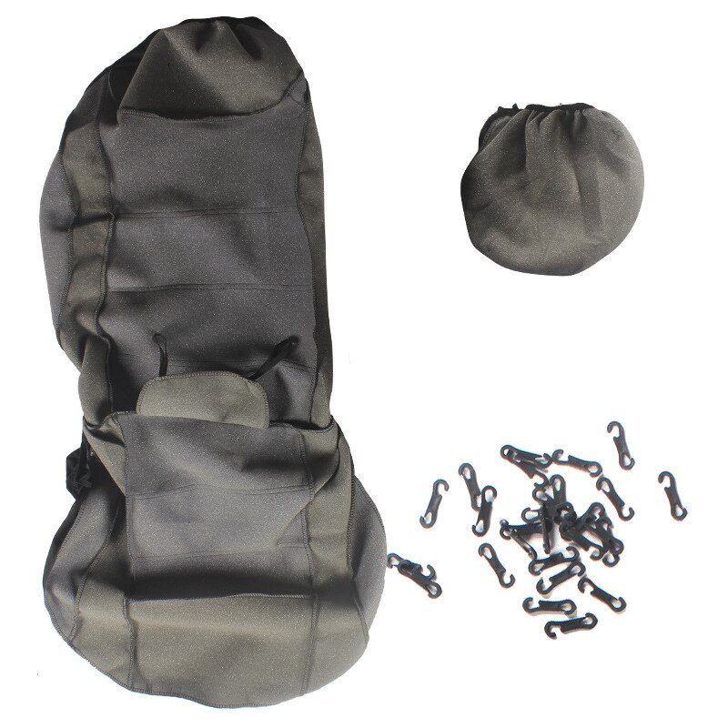 Ensemble universel d'housses de siège de voiture, pour la plupart des voitures, protection pour siège de voiture, avec des détails de piste