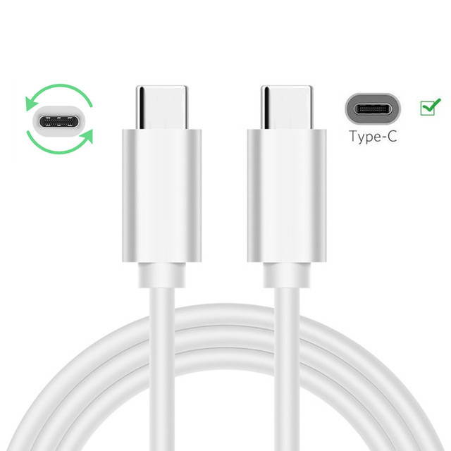 65w gan carregamento rápido pd usb c carregador para apple iphone 13 pro 12 11 ipad xiaomi samsung ue adaptador uk eua plug pd cabo de carga: USB-C TO USB-C Cable
