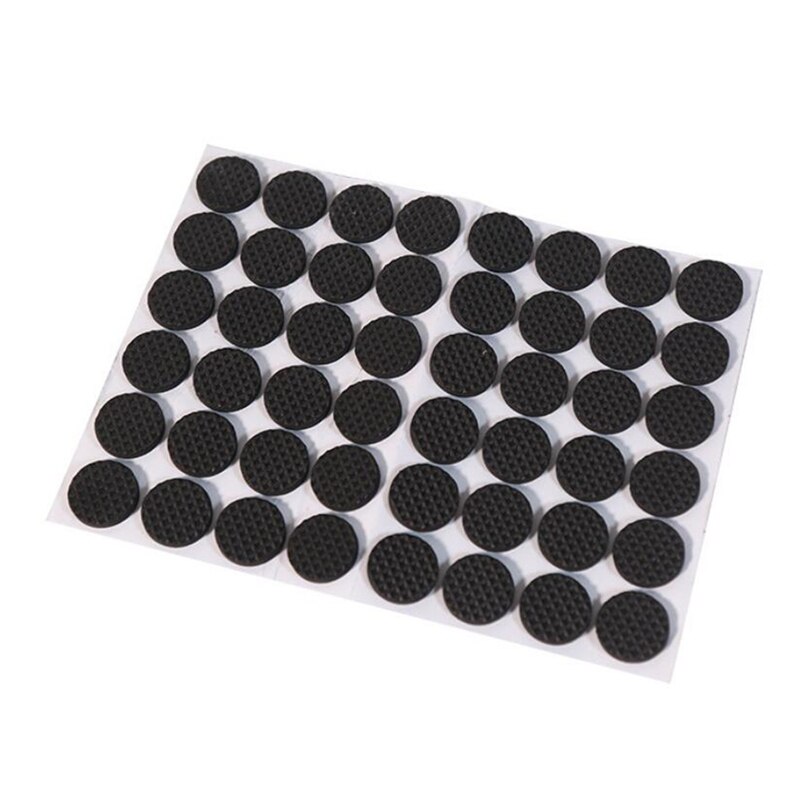selbst Klebstoff Möbel Bein Füße Teppich Filz Pads Anti Unterhose matt Stoßstange Dämpfer Für Stuhl Tisch Schutz Hardware-: runden 48 Stücke