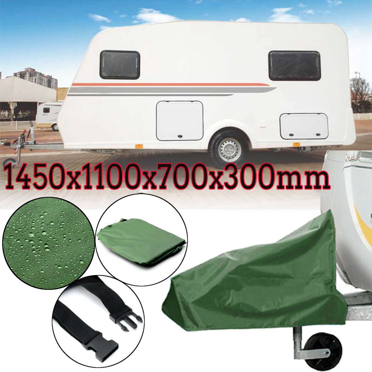 Universal Waterproof Caravan Trailer Towing Hitch Cover Tow Ball Coupling Lock Covers Dustproof For RV Motorhome