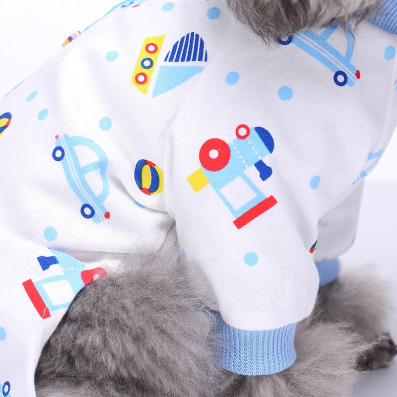 Koiran haalarit vaatteet haalarit koirille kissoille puuvilla koiran pyjamat vaatteet pyjamat vaatteet koiralle 1