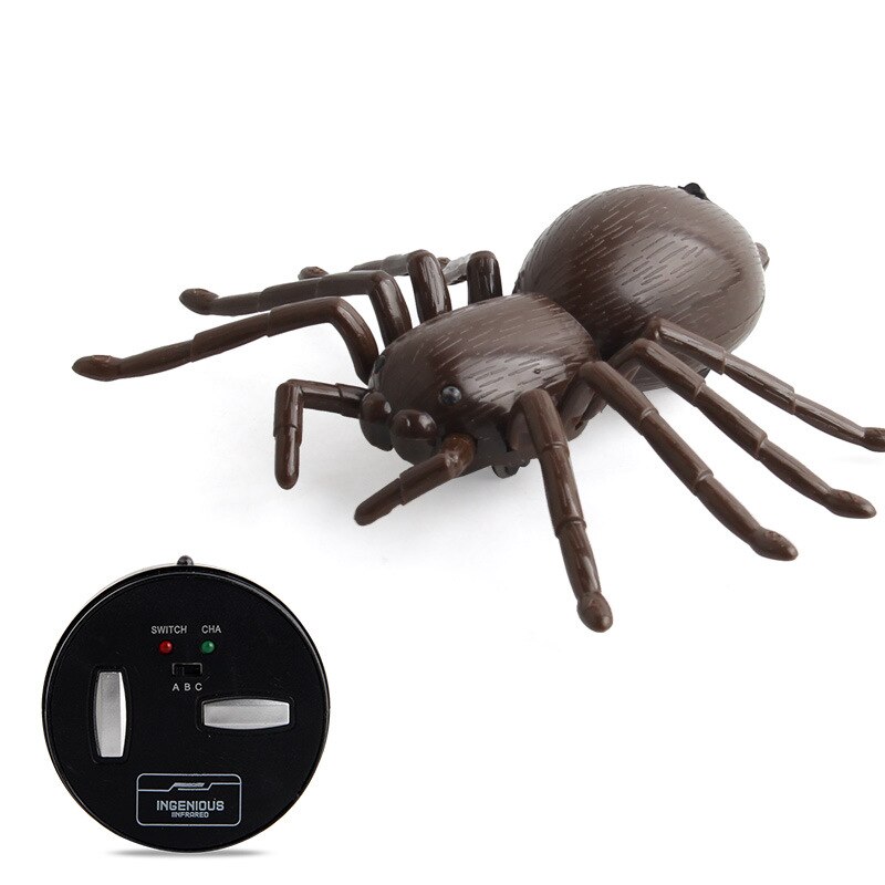 Electric Remote Control Toys Simulation Infra-Red Remote Control Spider Reptile Model Prank