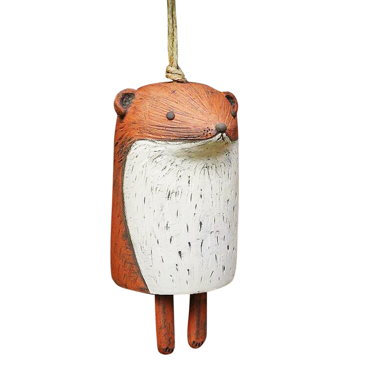 Beautiful Rustic Animal Wind Chimes Room Decoration Baby Room Decor Cute Resin Plastic Animal Wind Chimes outdoor: C