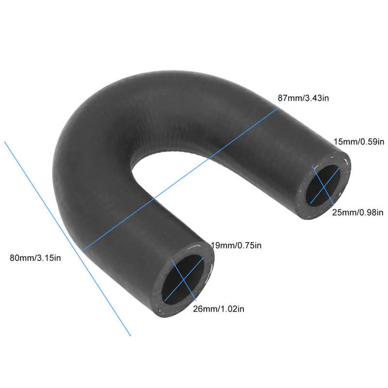 Heater Core Bypass Hose Easy Connection Coolant Crossover Hose 551699 for LS1 LS2 LS3 LQ4 LQ9 Engine