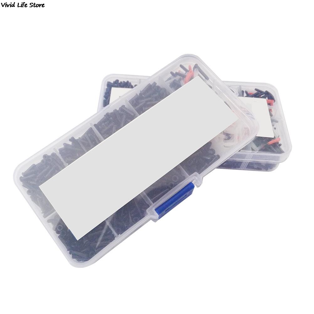1500 unids/caja negro Nylon Badminton raqueta arandelas para raqueta Eyelets al por mayor