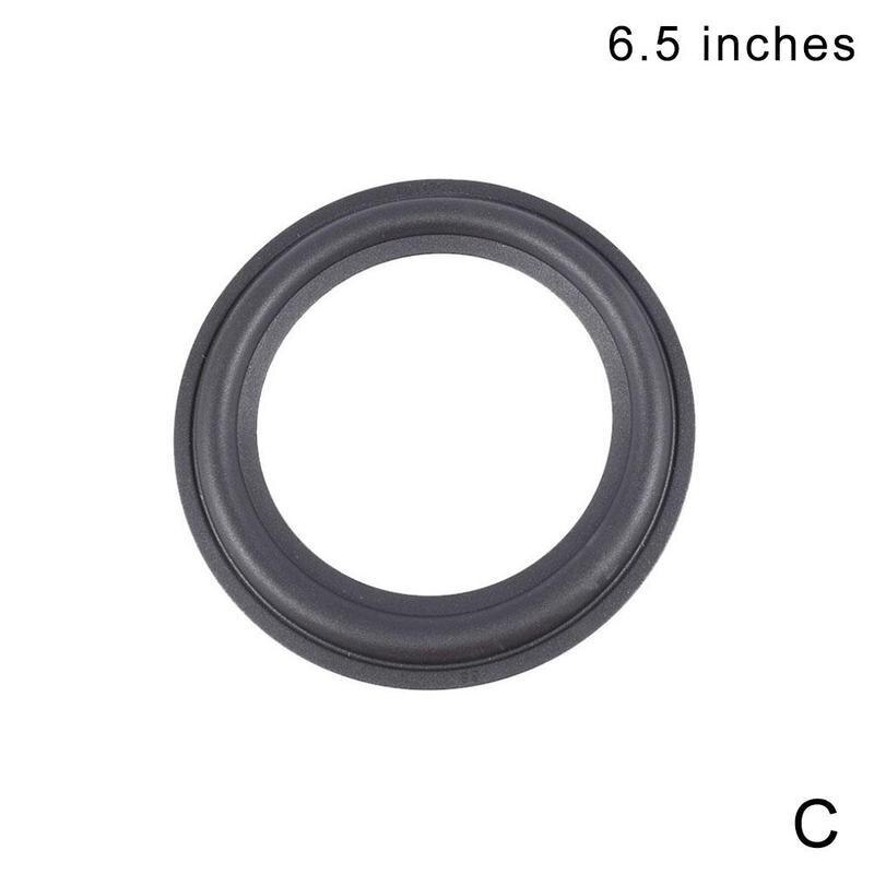 3/4/5/6/6.5/8/10/12 inch Elastic Rubber Edge Ring For Speaker Ring soft N7B3 Repair Edge durable Woofer Surround H6I6: C