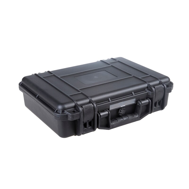protective tool case waterproof toolbox hard case 25x21x6CM security equipment camera box with pre-cut foam lining
