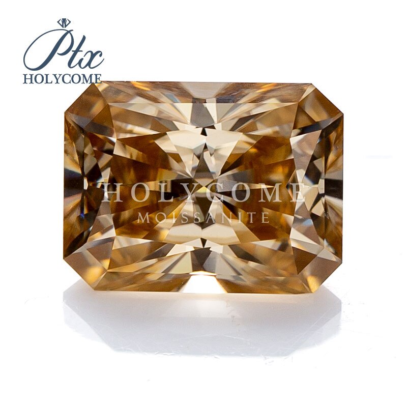 3x5mm 2020 gorąca sprzedaż światła szampana promienny kamień wysokiej jakości luźny moissanit dostawca fabryki bezpośrednie dostawy diamentowy pierścionek