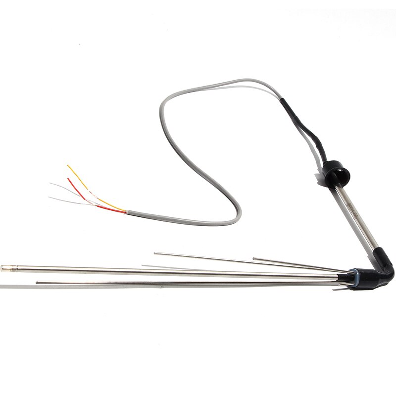 2/4 Cores Water Temperature And Level Sensor Solar Energy Water Heater Controller Parts Side-Mounting Stainless Steel Cable 50cm