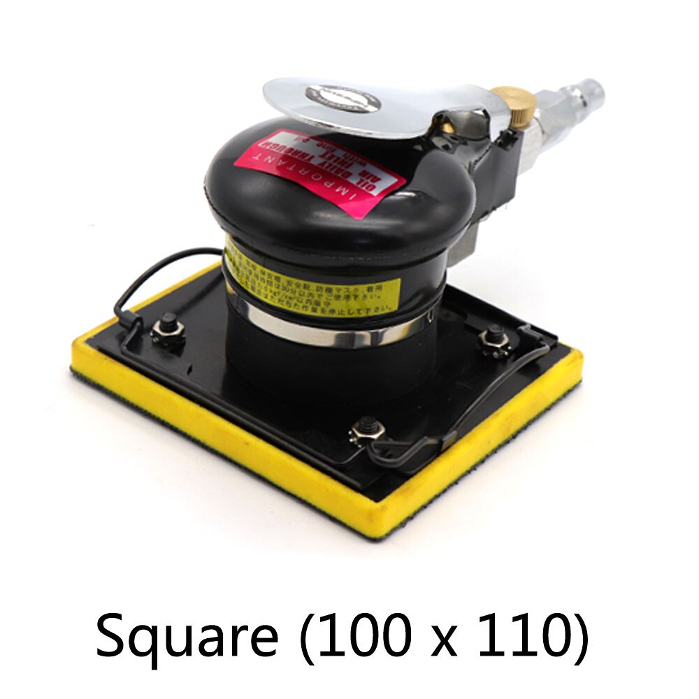 Hifeson pneumatisk luftsliper polerverktøy 100*110 firkantet bilinteriørsete poleringsmaskin tresliper polermaskin