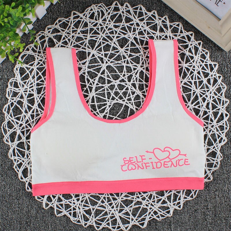 Ondergoed Voor Meisjes Tops Voor Tieners Kleding Bras Mooie Meisjes Afdrukken Ondergoed Beha Vest Kinderen Ondergoed Sport Ondergoed: 6