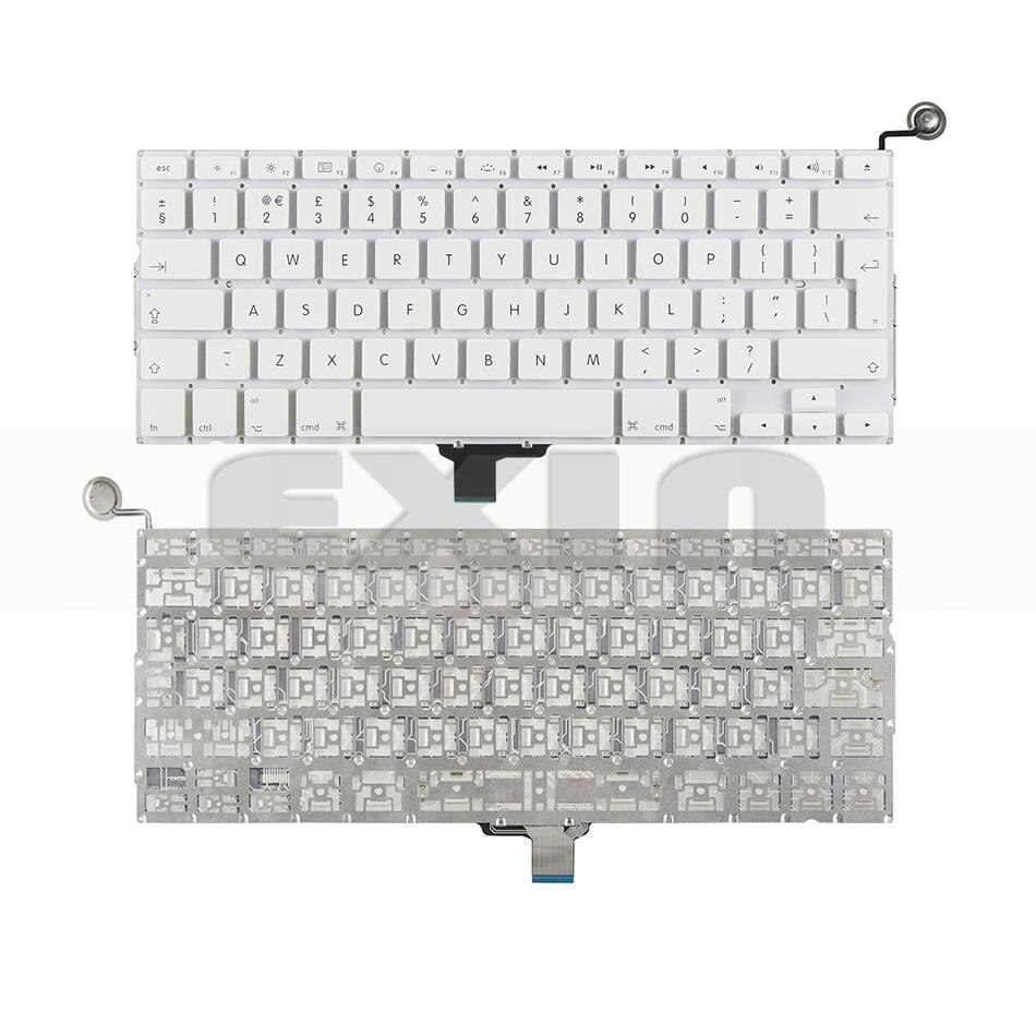 NEUE Laptop Weiß A1342 UK Tastatur für Macbook Profi 13 "Unibody A1342 Tastatur UK Nur ohne Topcase
