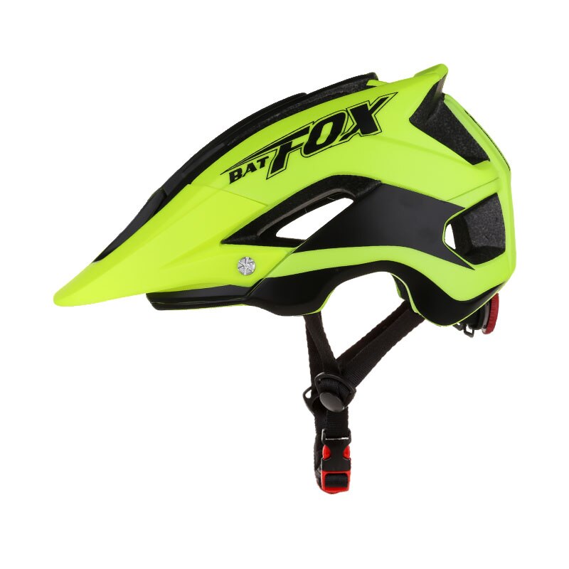 BATFOX Anti-collision Road Fietsen MTB Fietshelm Ultralight Integraal gegoten Fietshelm 56-63cm