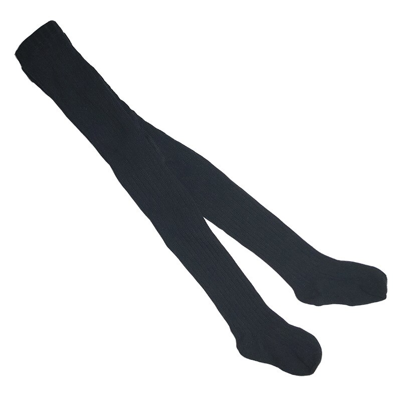 Winter Baby Panty Effen Kleur Zachte Katoenen Elastische Pasgeboren Jongen Meisje Panty Dikke Warme Baby Meisje Panty Panty Kleding: black