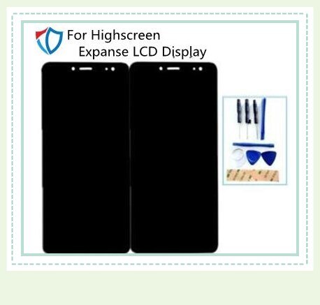 5.5Inch 100% Test Ok Voor Highscreen Uitgestrektheid Lcd-scherm Met Touch Screen Digitizer Vergadering Zwart/Goud