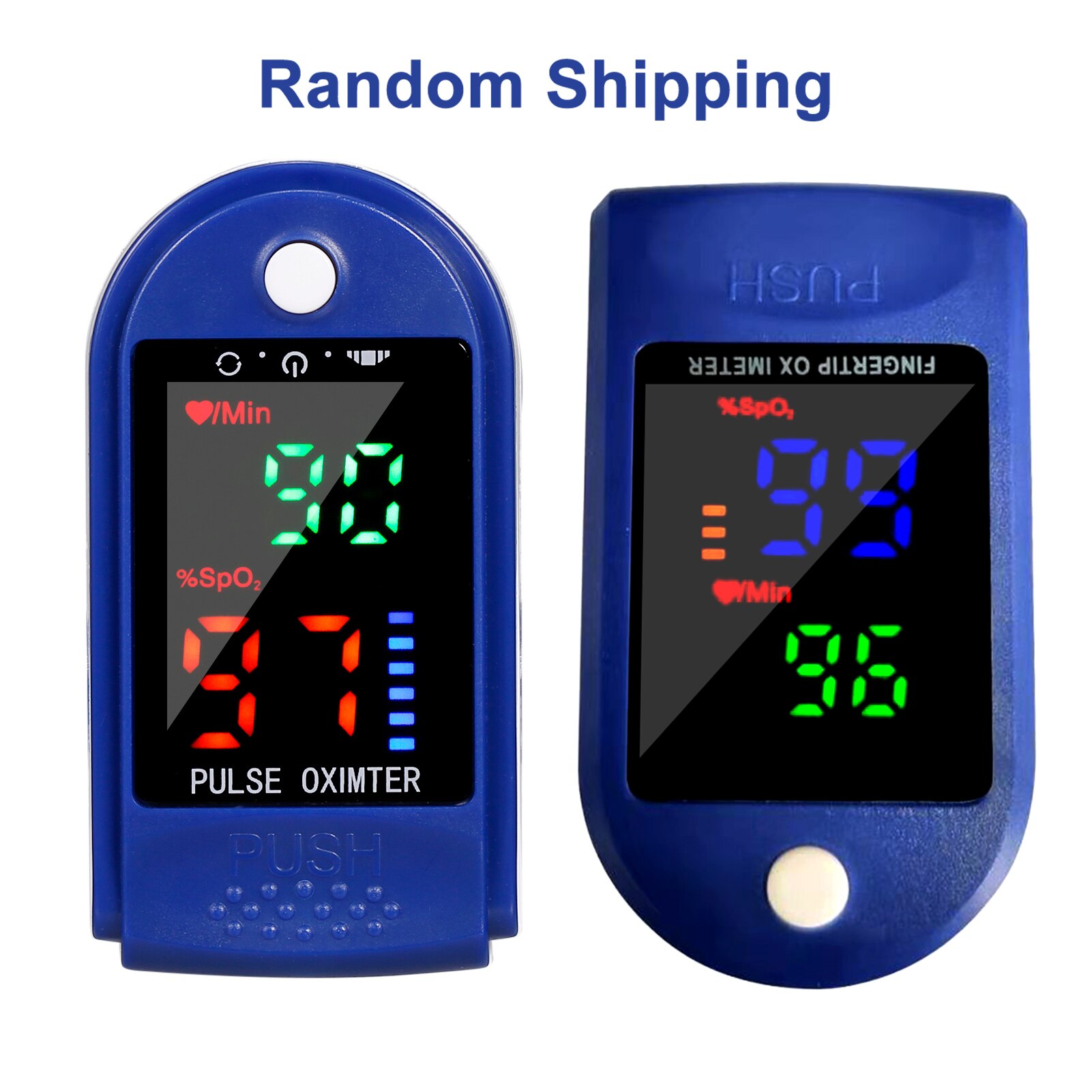 Digital Fingertip Pulse Oximeter LED Display Blood Oxygen Sensor Measurement Meter for Home Sports De Dedo Oximeter