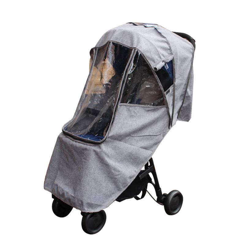 Baby Stroller Raincoat Cover Trolley Umbrella Car Rain Cover Baby Stroller Windshield Stroller Accessories Trolley Accessories