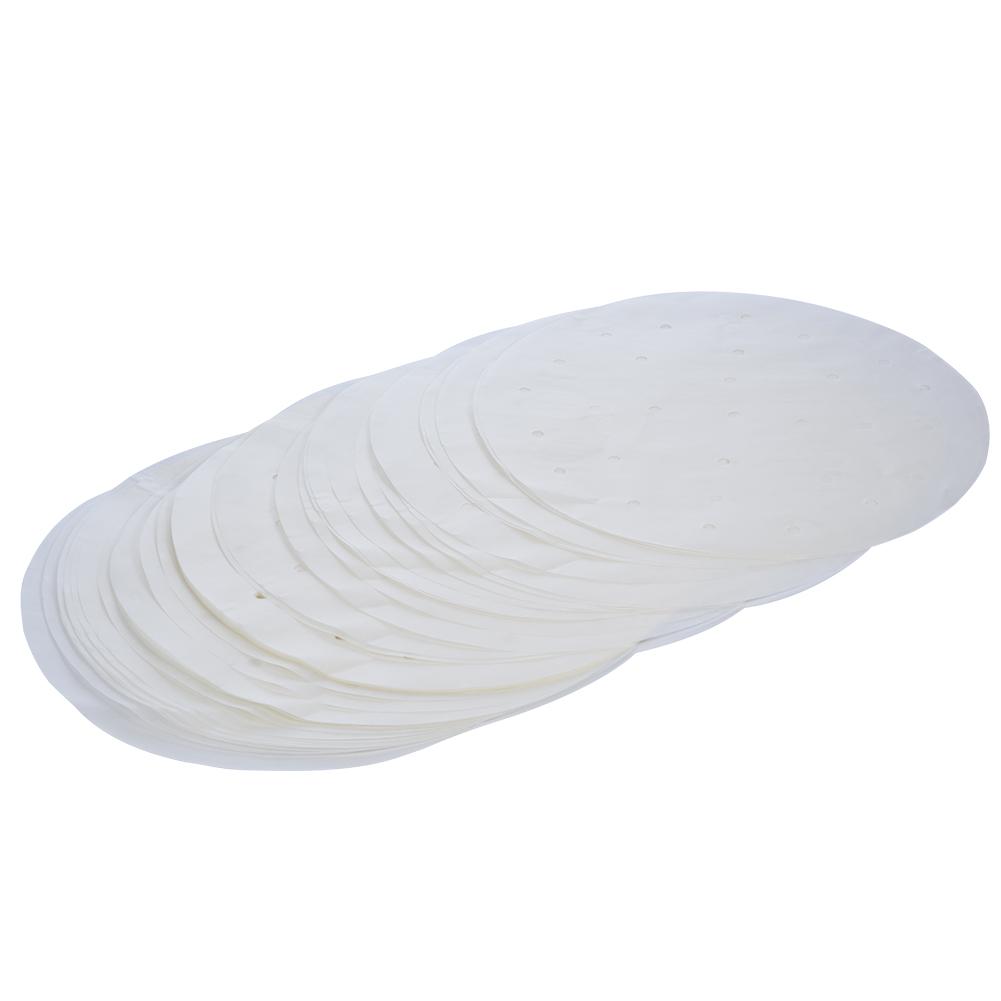 15/20/25/30cm 50pcs Round Baking Paper Circle Parchment Paper Liner BBQ Oven Patty Hamburger Paper Cake Non-Stick Baking Tool