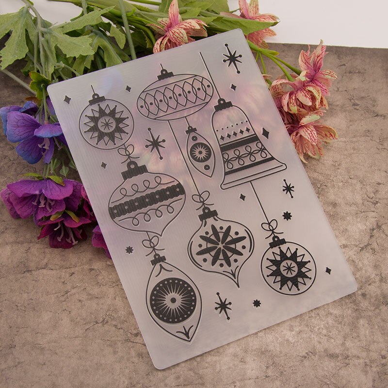 19 Plastic Embossing Map Voor Scrapbooking Diy Fotoalbum Kaart 5 "X 7": EM020