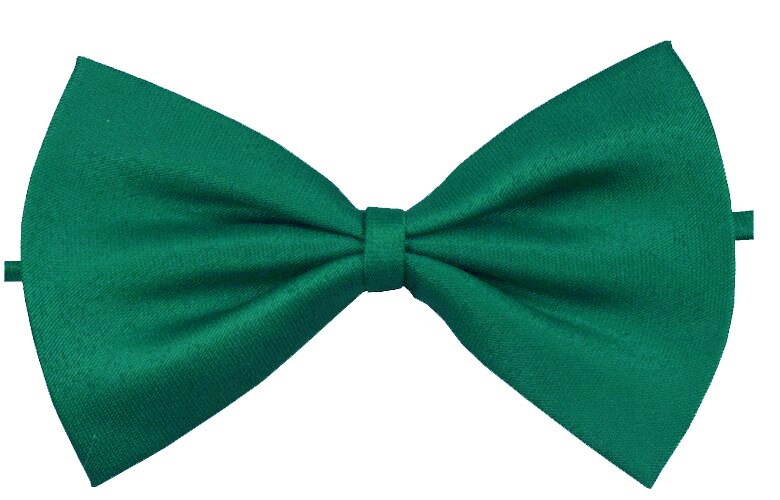 Corbata de moño clásica para chico, moño para niños, moño a la , 19 colores sólidos, verde menta, rojo, negro, blanco, verde, moño para mascotas: Dark Green