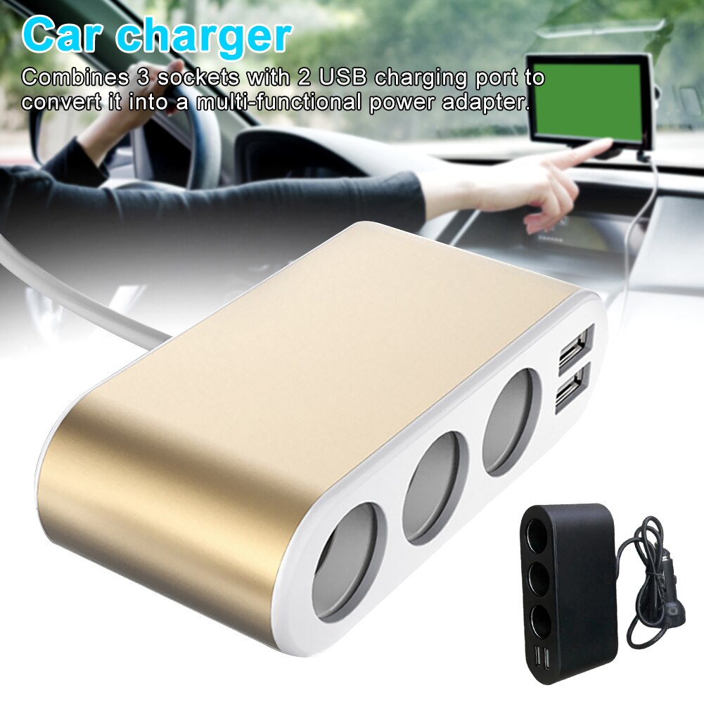 12V 24V Driving Recorder Car Charger Accessories Dual USB Adapter Safe Mobile Phone Multiple Protections 2A Multi Socket
