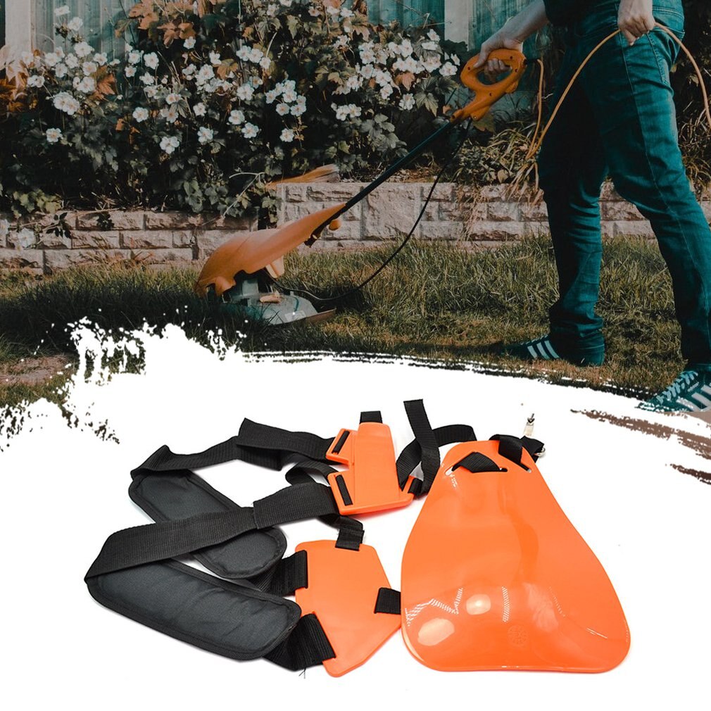 Double Shoulder Harness Strap Belt Outdoor Brush Cutter & Grass Trimmer Strimmer Padded Shoulders For Comfort