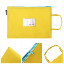 Neue Oxford Stoff Geschäft Aktentasche Papier Lagerung Tasche Mit Reißverschluss A4 Datei Ordner Dokument Tasche Schule Büro Schreibwaren
