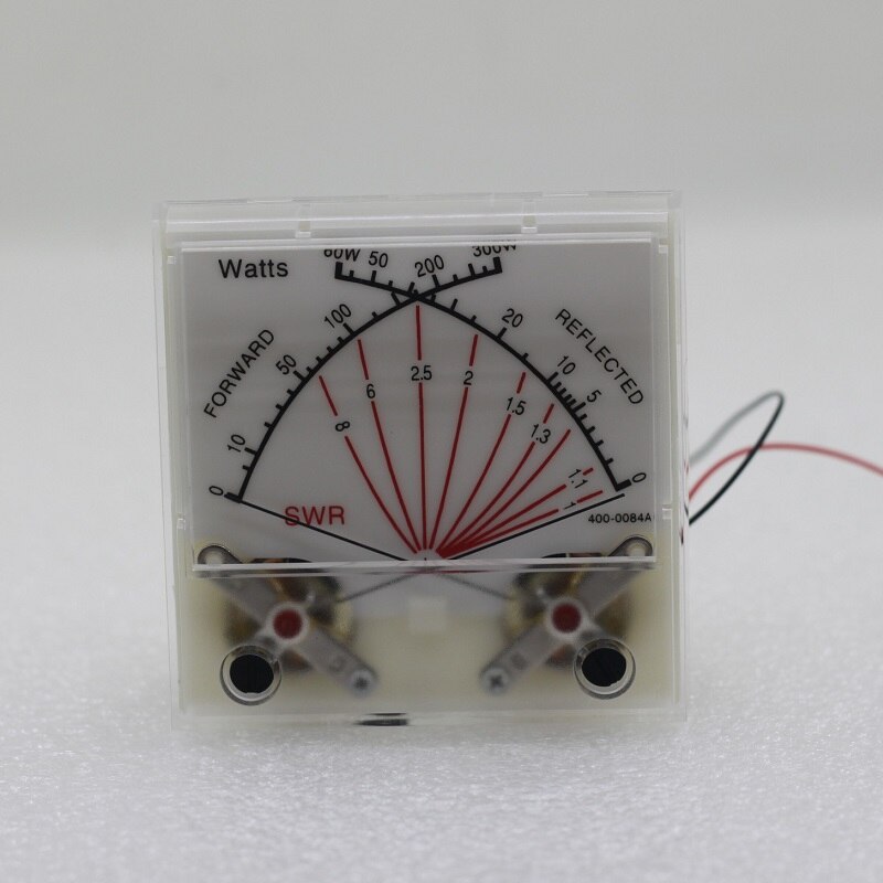 Os stående bølgemåler hoved radiostation effektmåler sender med baggrundsbelysning 12v swr watt meter