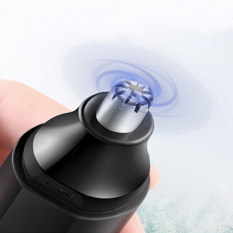 Recortador de vello nasal para hombres y mujeres máquina de afeitar eléctrica, depilación de cejas, seguro para la oreja y la nariz, afeitadora, cuidado Personal
