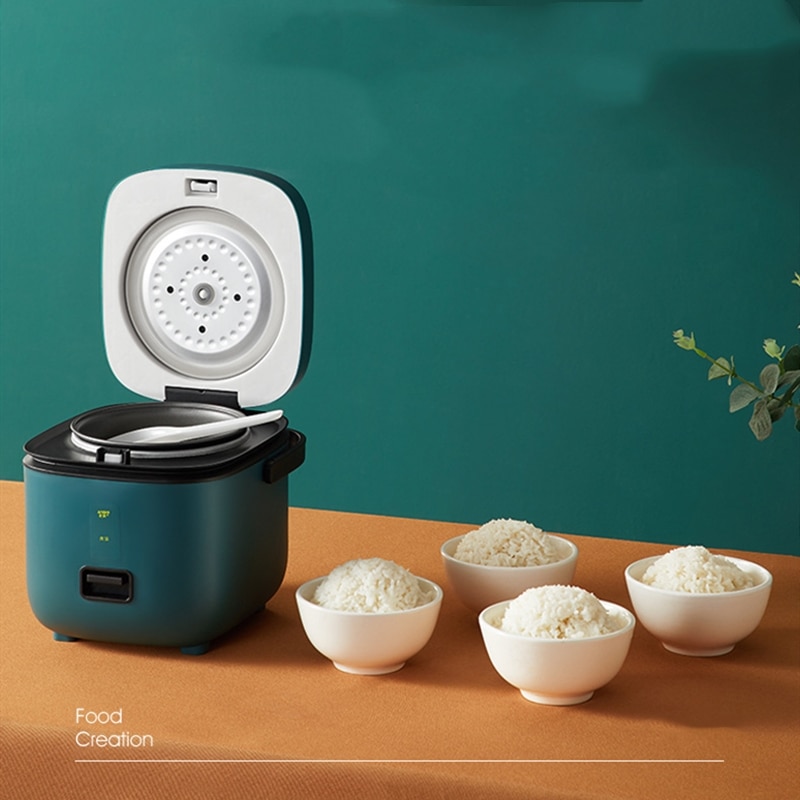 1,2 L Nette Mini Reiskocher Kleine 1-2 Person Reiskocher Haushalts Einzigen Küche Kleine Haushalts Geräte Mit griff 220V