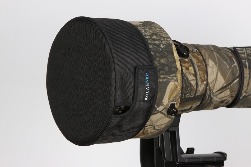 ROLANPRO – veste de Camouflage avec capuchon d&#39;objectif DSLR, vêtement téléphoto court pour Sigma Tamron Canon Nikon 300/400/500/600/800mm