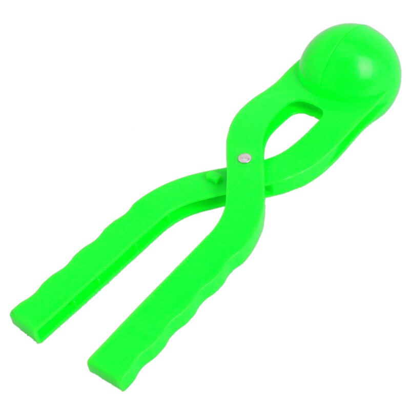 36cm Schneeball clip Werkzeuge Schnee Ton Ball Maker Outdoor Sport Sand Form Werkzeug Kinder Spielzeug Schnee Scoop Maker Clip sport Werkzeug Spielzeug: Grün