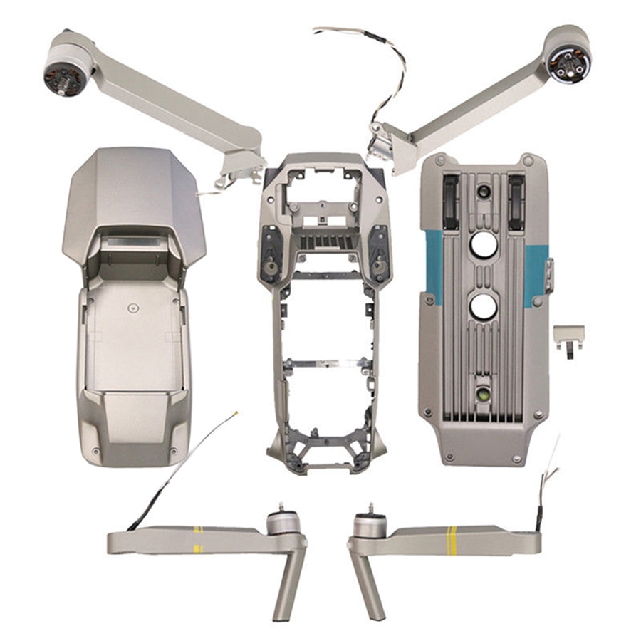 DJI Mavic Pro Platinum 7 Reparatie Onderdelen Rechts Links Achter Arm Top Bottom Behuizing Shell Midden Frame Vervanging Deel Drone accesory
