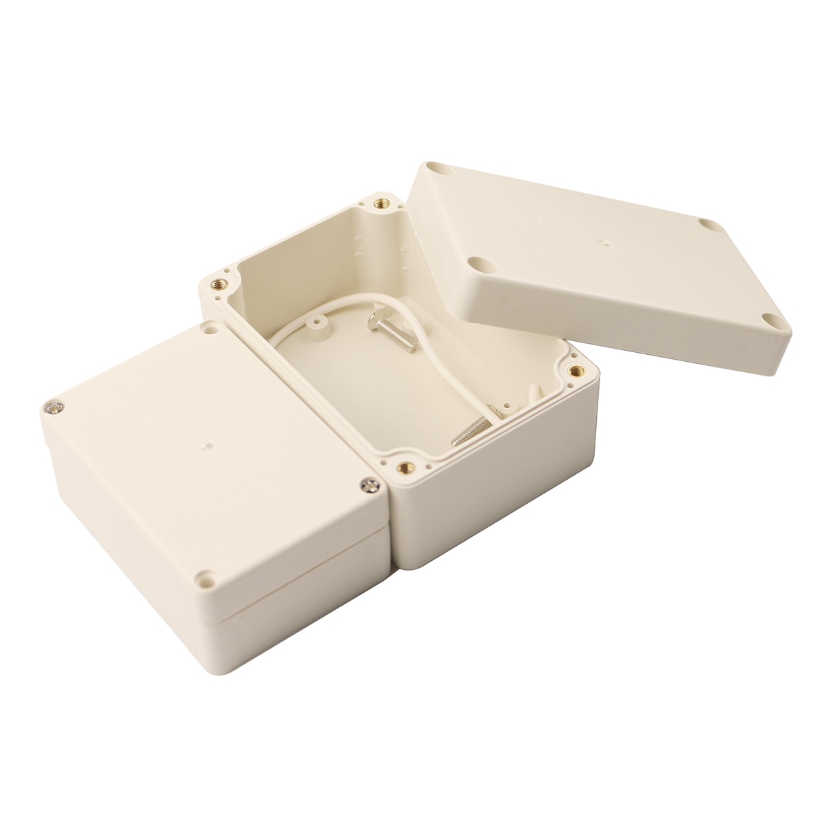 1 Pc Elektrische Transparante Cover Behuizing Waterdichte Junction Box Diy Elektronische Doos Abs Plastic Waterdichte Junction Case
