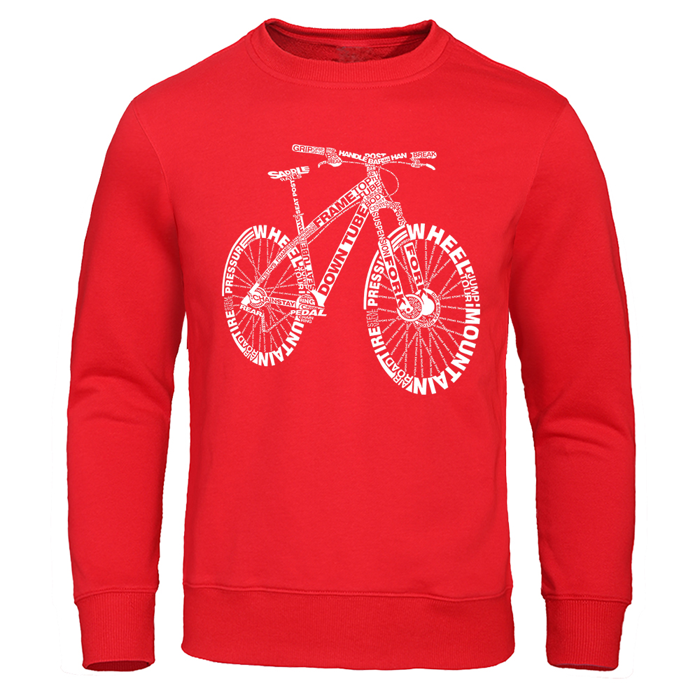 Mountain Bike Cycling Hooded Bicycle Amazing Sweatshirt Men Casual Oversized Clothing Crewneck Breathable Hoody Hip Hop Hoodie