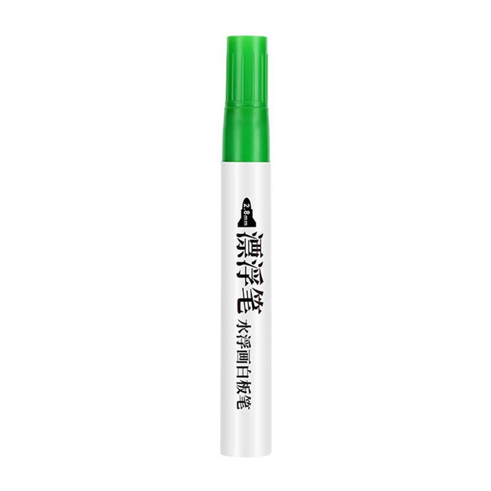 Children's Drawing Pen Painting Pen Magical Water Painting Pen 8pcs School Classroom Whiteboard Pen Dry Erase White Board Marker: green