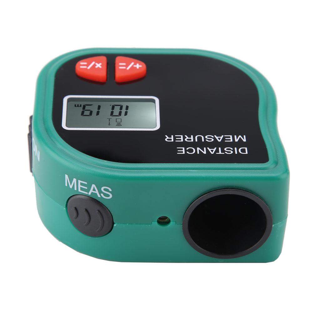 18m Distance Measurer Handheld LCD Distance Meter Ultrasonic Distance Meter Measurement Electronic Tape Measure