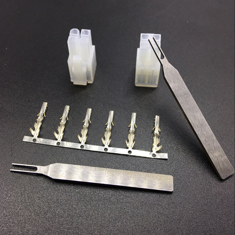5557 4.2 mm 4 Pin 6 8 24 Pin ATX Power Connector Terminal Contact Pin Extractor Tool / Pin Remover Stainless Steel