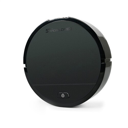 Smart Automatic Sweeping Robot Vacuum Strong Suction Wet Dry Clean Smart Sweeper Floor Mopping Smart Robot Home Appliances: black